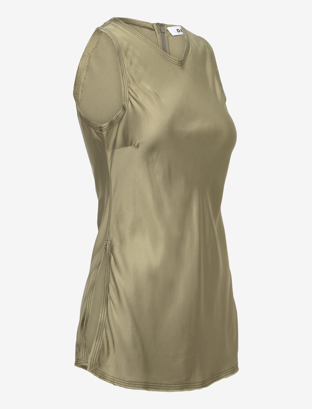 Day Birger et Mikkelsen - Callie - Fluid Viscose - Ærmeløse toppe - sage khaki - 4