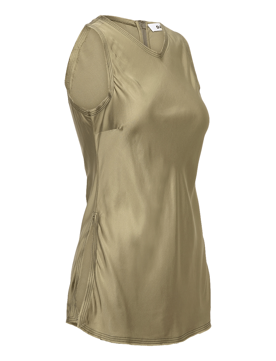 Day Birger et Mikkelsen - Callie - Fluid Viscose - Ärmellose tops - sage khaki - 4