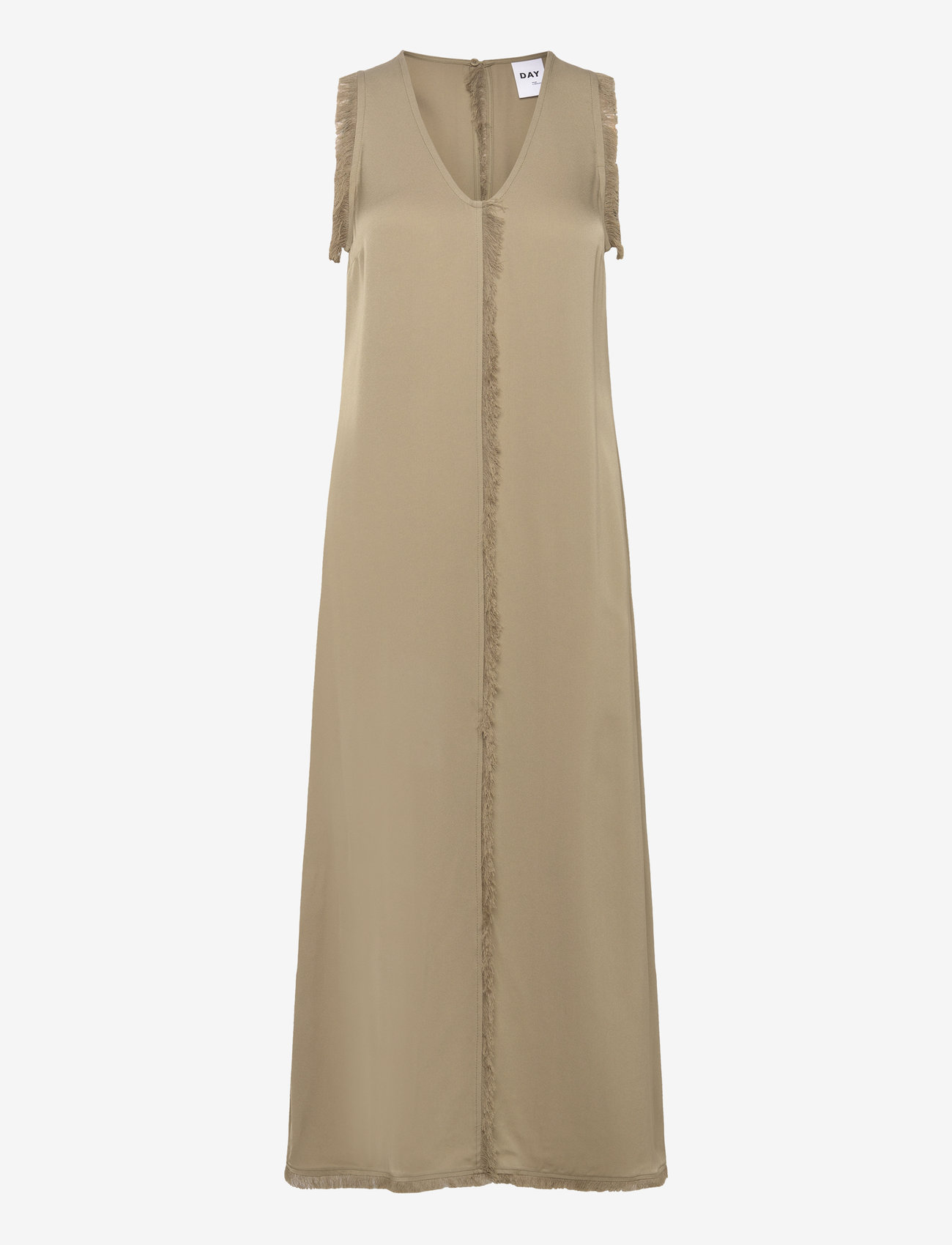 Day Birger et Mikkelsen - Dasha - Matte Crepe - midiklänningar - sage khaki - 0