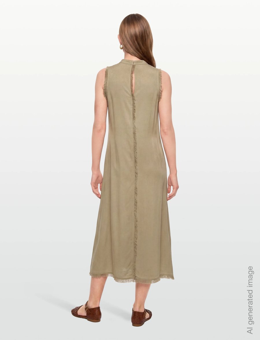 Day Birger et Mikkelsen - Dasha - Matte Crepe - midikleider - sage khaki - 4