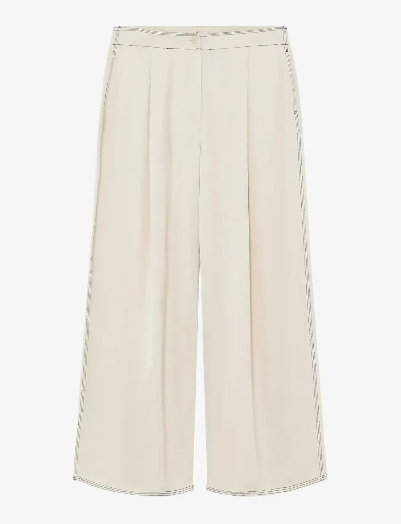 Day Birger et Mikkelsen - Fisher - Fluid Viscose - laia säärega püksid - pistachio shell - 0