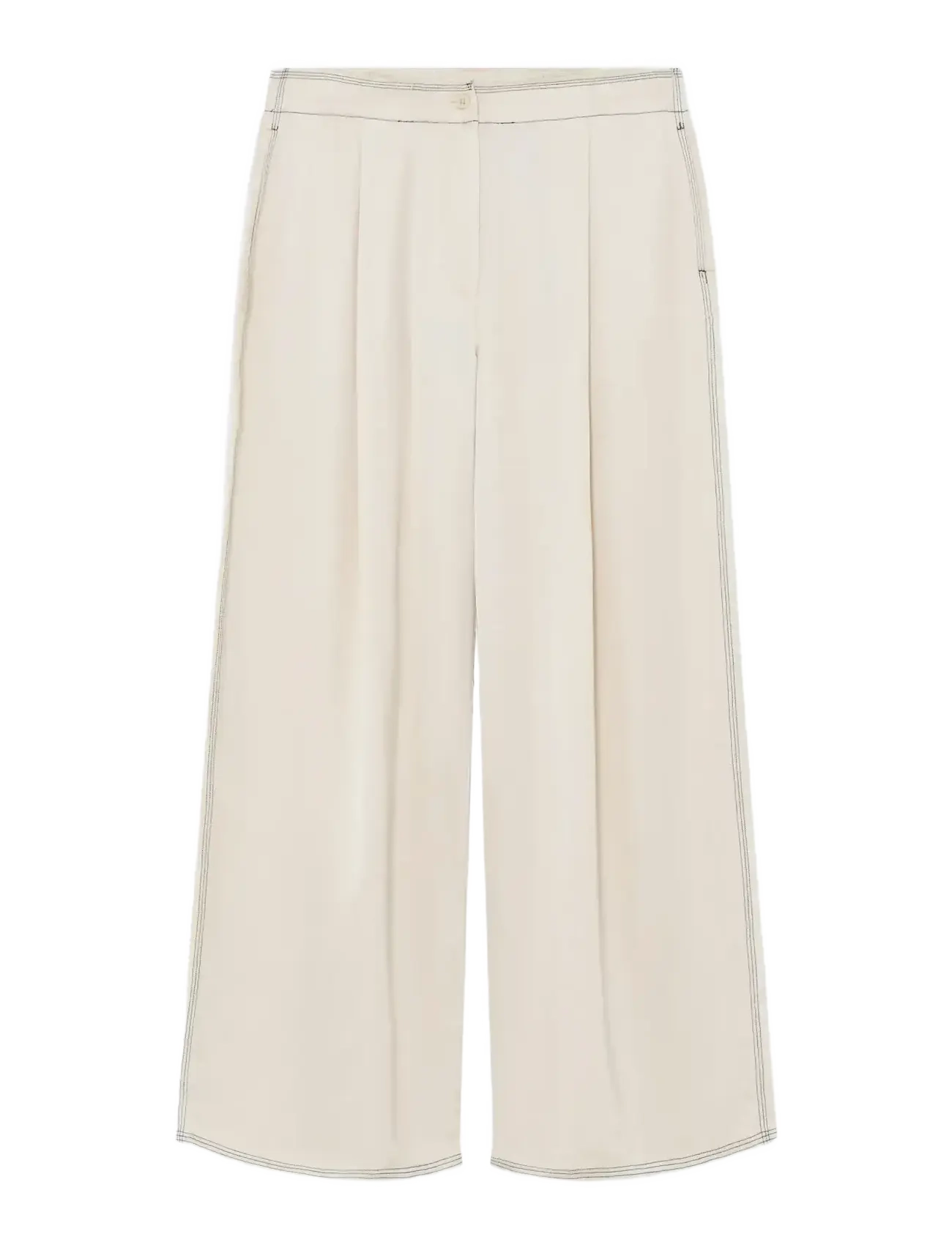 Day Birger et Mikkelsen Fisher - Fluid Viscose - Tøj - PISTACHIO SHELL / cream