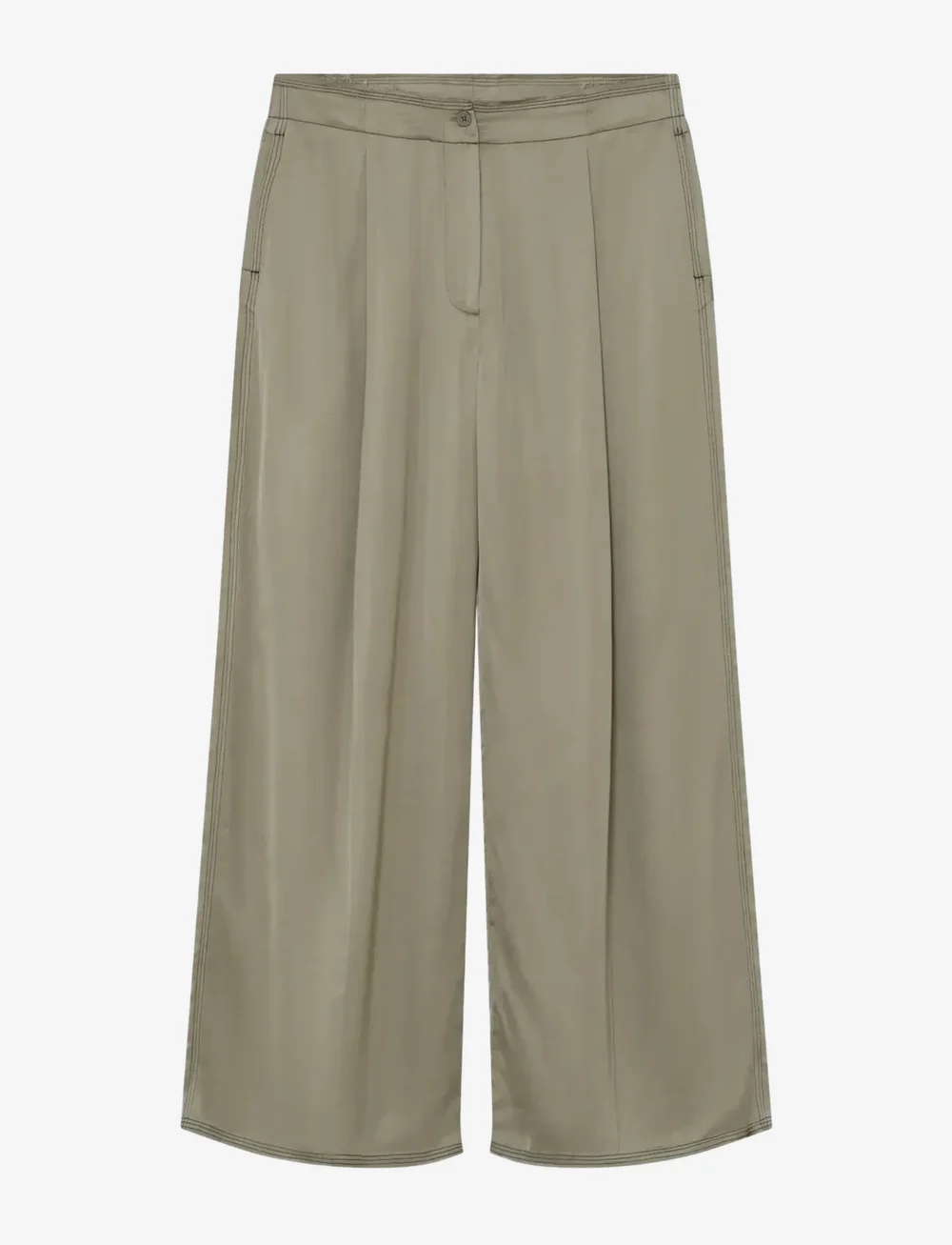 Day Birger et Mikkelsen - Fisher - Fluid Viscose - vida byxor - sage khaki - 1