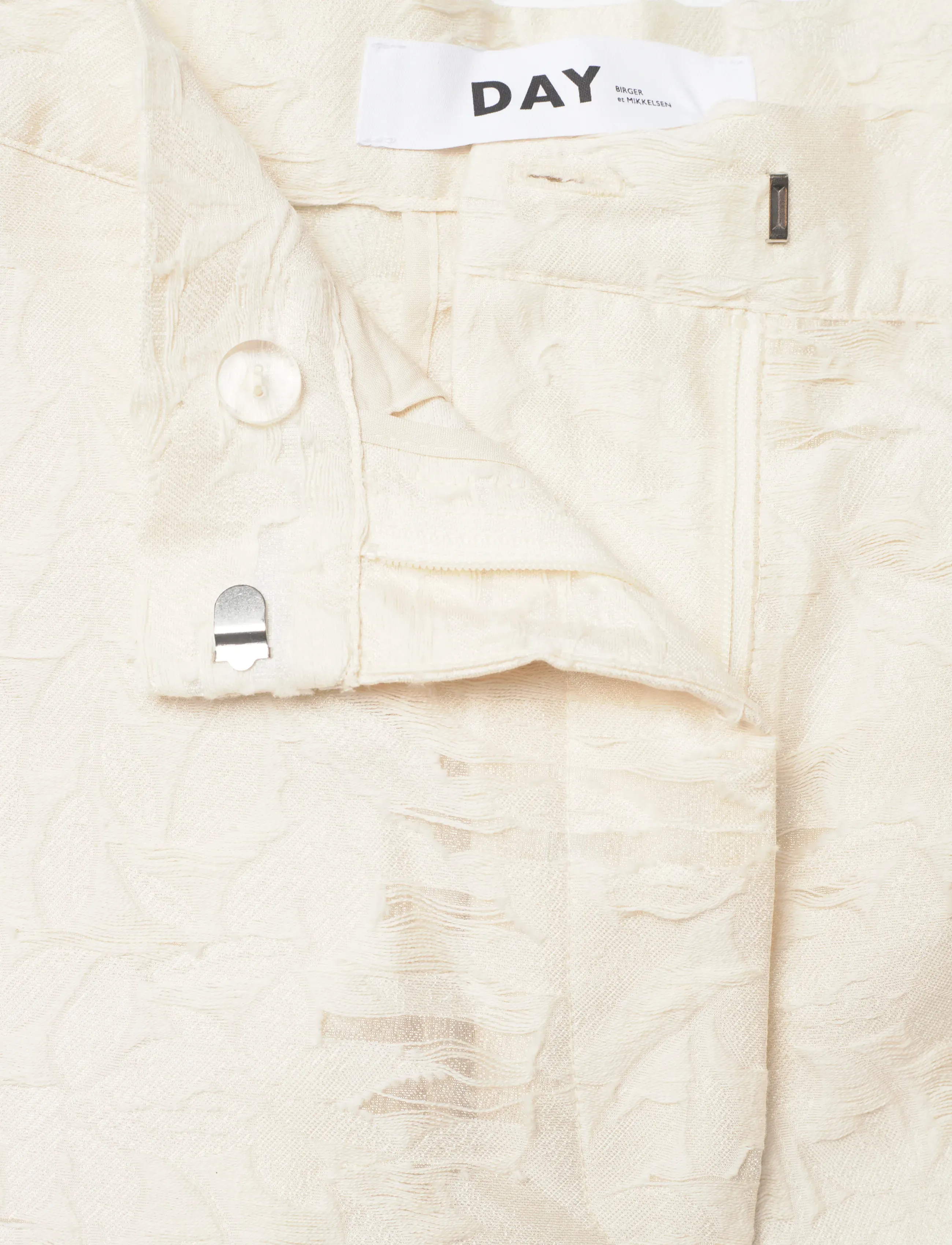 Day Birger et Mikkelsen - Hunt - Refined structure - straight leg hosen - pistachio shell - 3