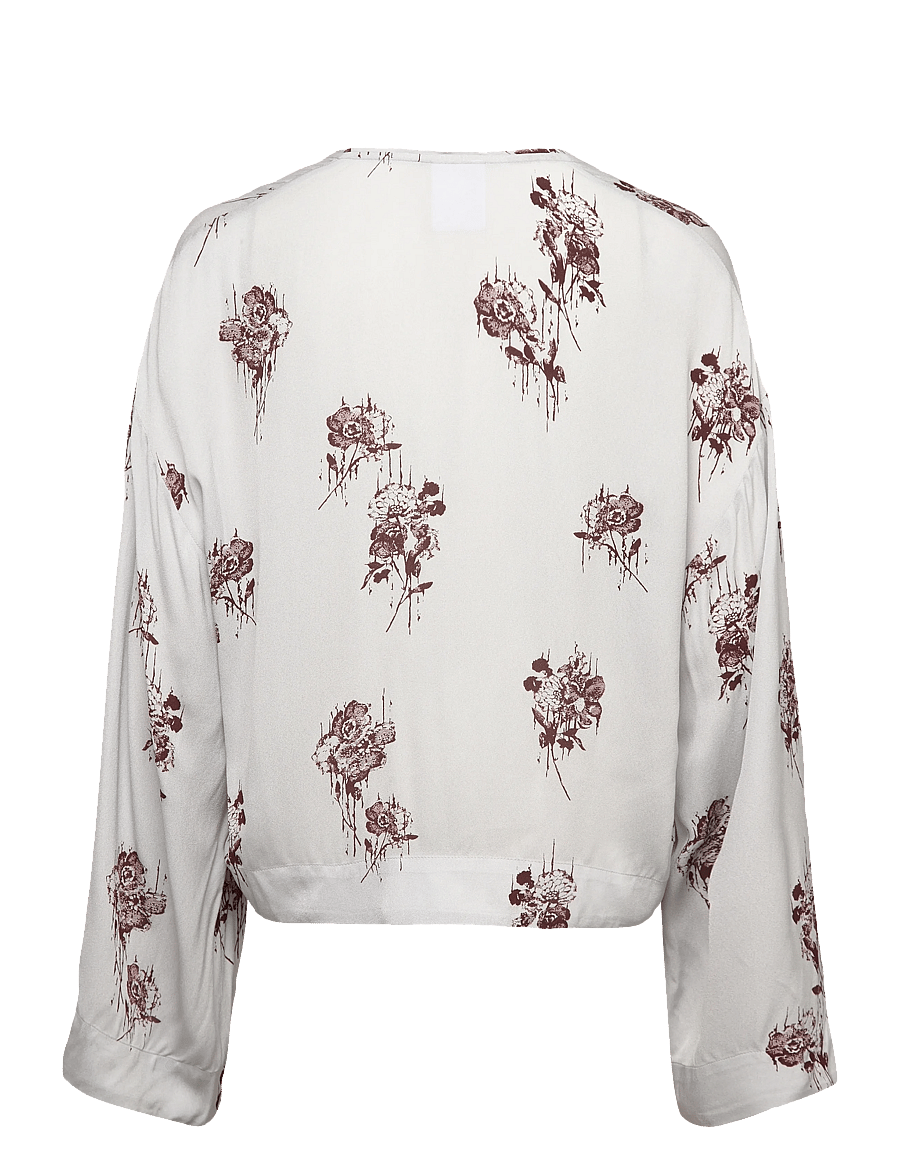 Day Birger et Mikkelsen - Newman - Pearl Falling Flowers - long sleeved blouses - pearl falling flower - 2