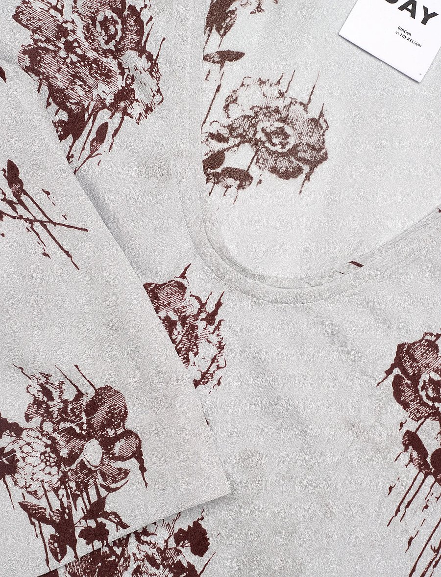 Day Birger et Mikkelsen - Newman - Pearl Falling Flowers - long sleeved blouses - pearl falling flower - 5