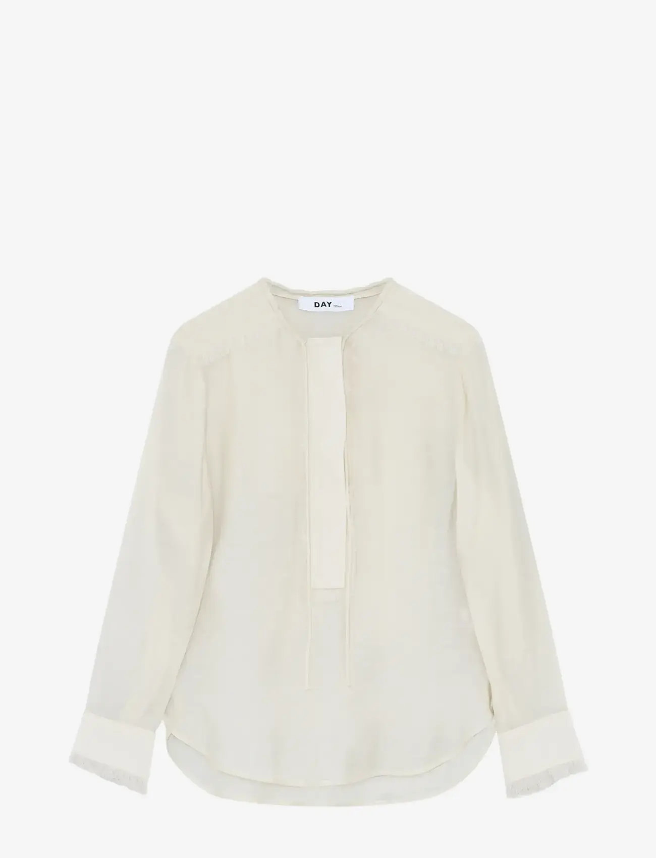 Day Birger et Mikkelsen - Rasche - Refined Fringes - langærmede skjorter - jet stream - 0