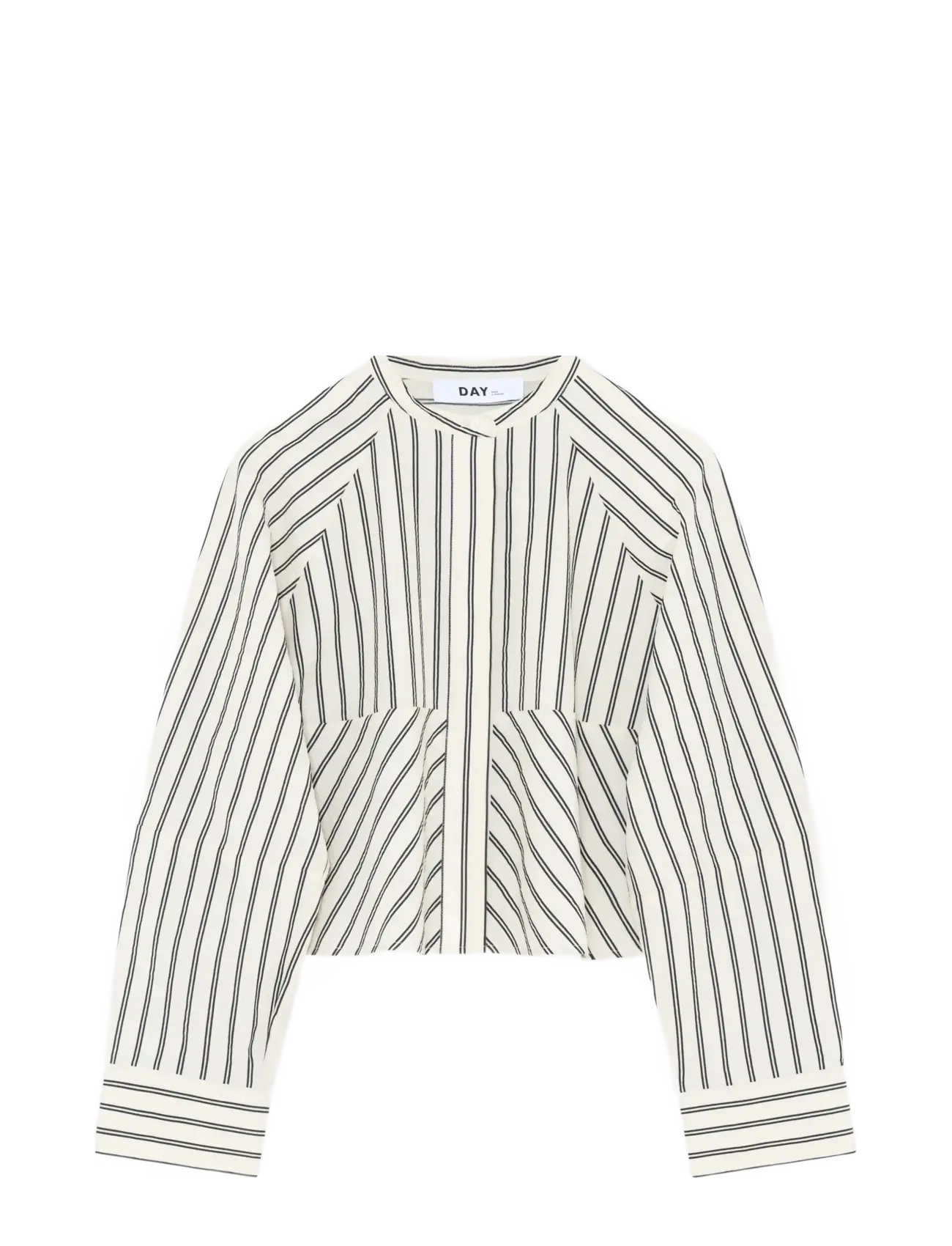 Day Birger et Mikkelsen Springer - Delicate Stripes - Tøj - PISTACHIO STRIPE / white