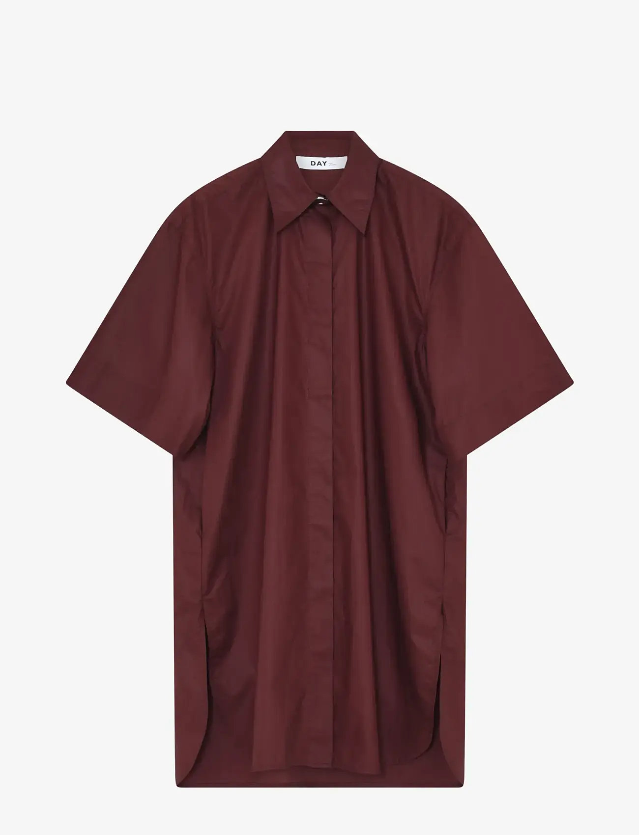 Day Birger et Mikkelsen - Stanton - Cotton Chintz - hemdkleider - bitter chocolate - 0