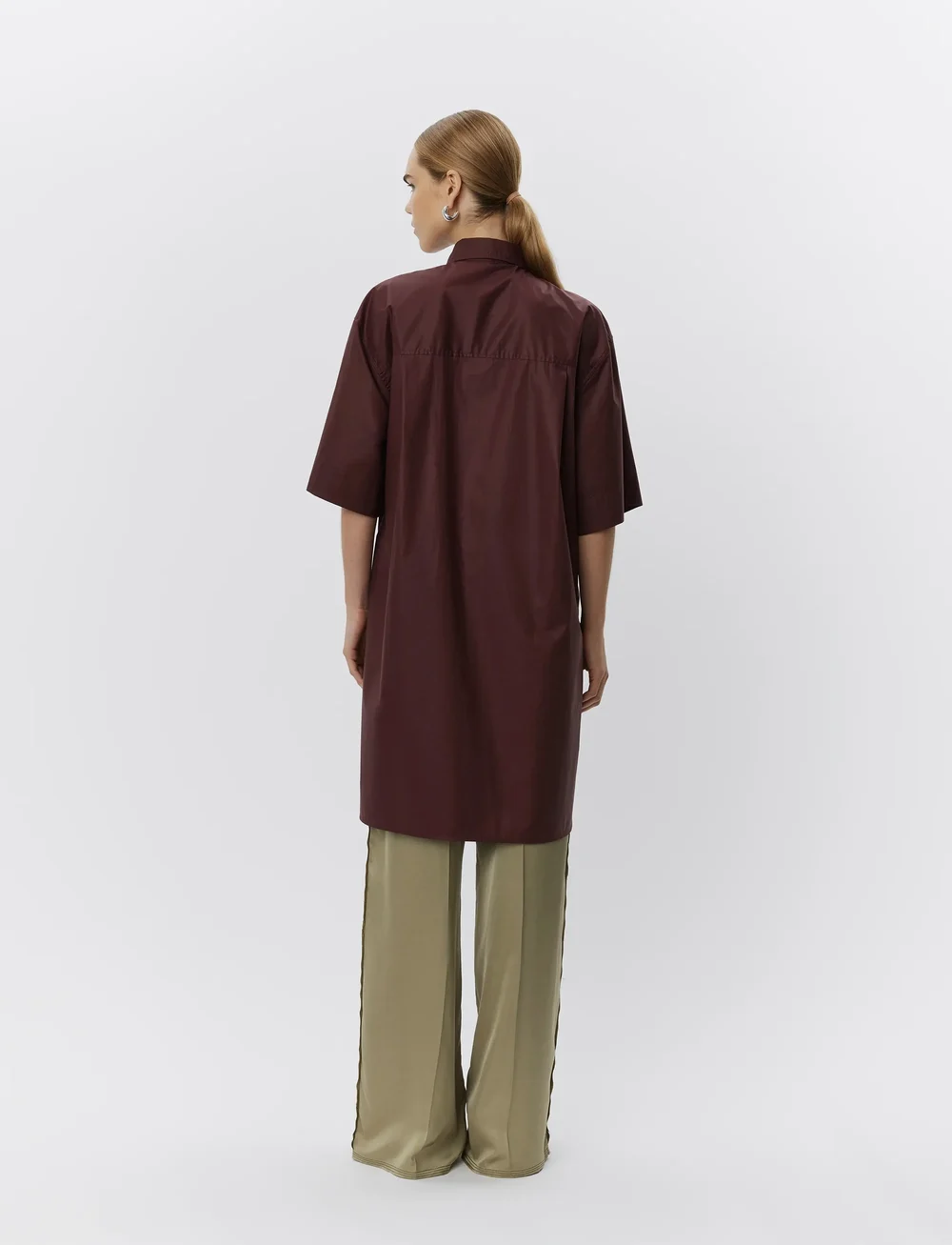 Day Birger et Mikkelsen - Stanton - Cotton Chintz - hemdkleider - bitter chocolate - 2