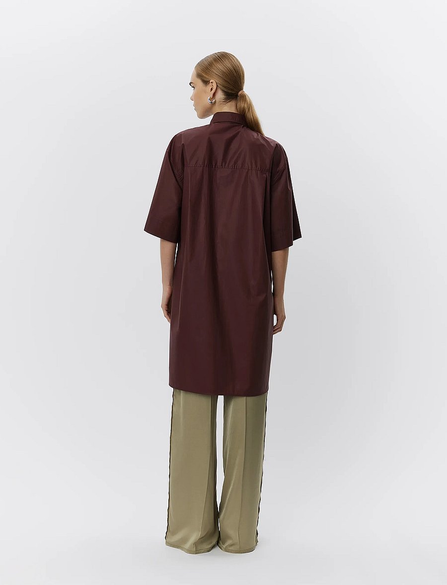Day Birger et Mikkelsen - Stanton - Cotton Chintz - hemdkleider - bitter chocolate - 2