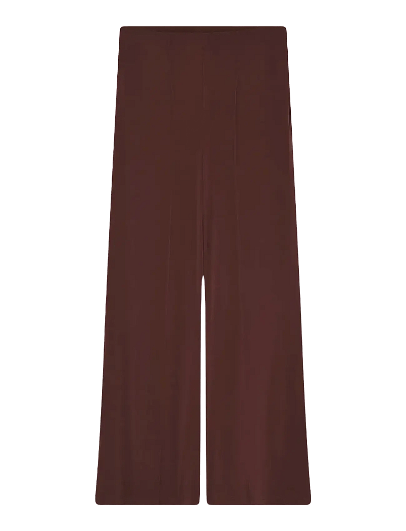 Day Birger et Mikkelsen - Rizzo - Shiny Jersey - straight leg hosen - bitter chocolate - 0