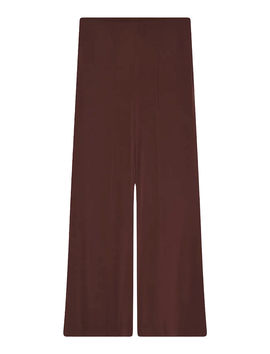 Day Birger et Mikkelsen - Rizzo - Shiny Jersey - spodnie proste - bitter chocolate - 0