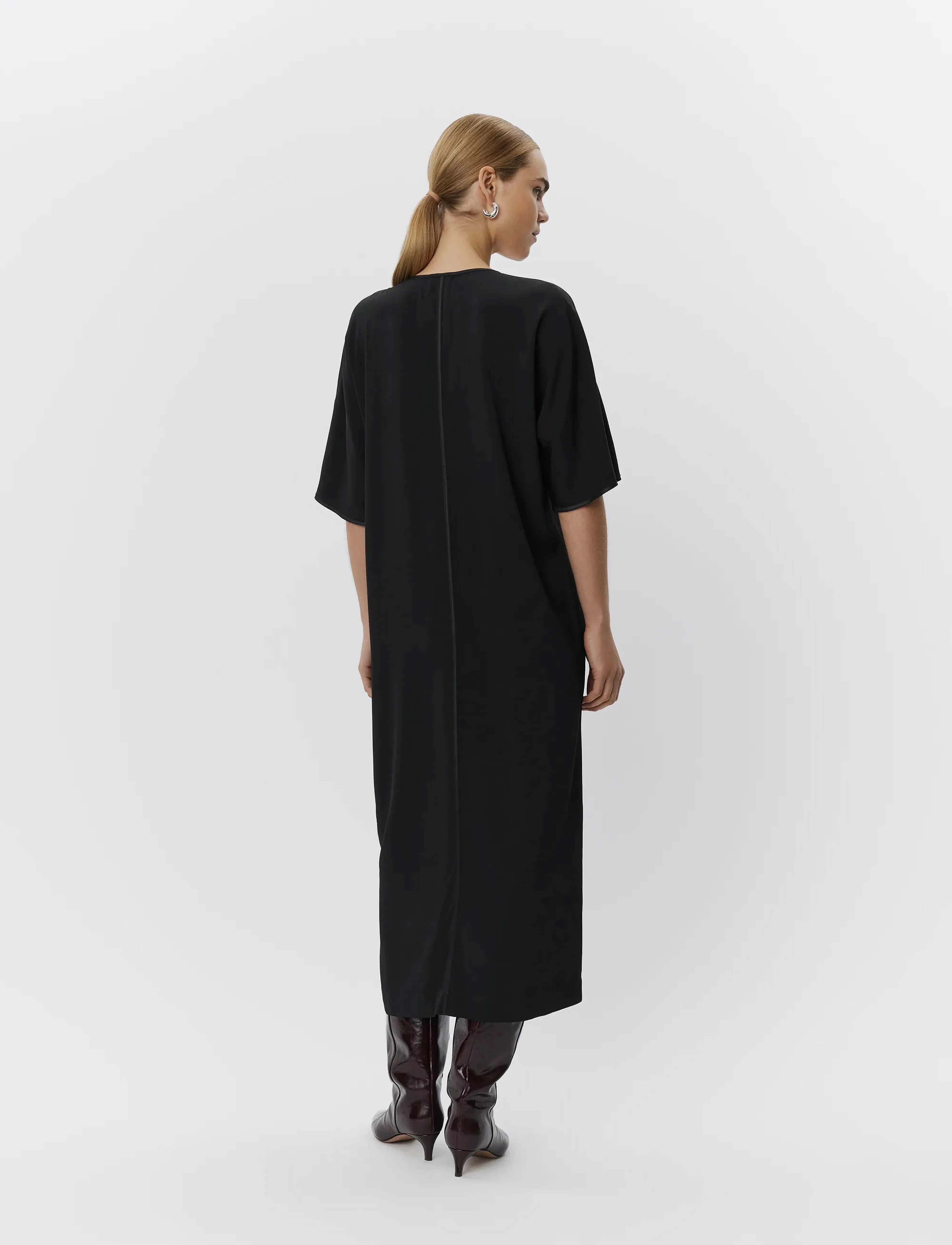Day Birger et Mikkelsen - Hill - LIght Modern Twill - kokteilikleidid - jet stream - 3