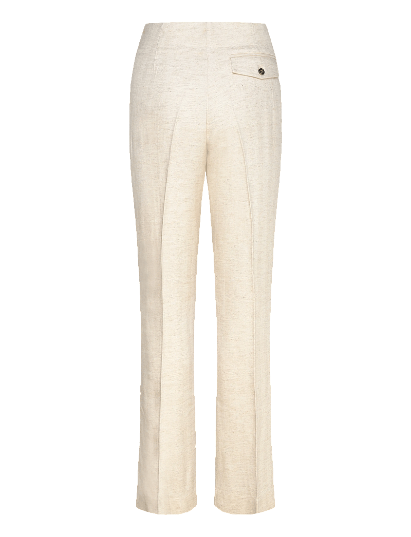 Day Birger et Mikkelsen - Milo - Summer Tweed - hørbukser - pistachio shell. - 1