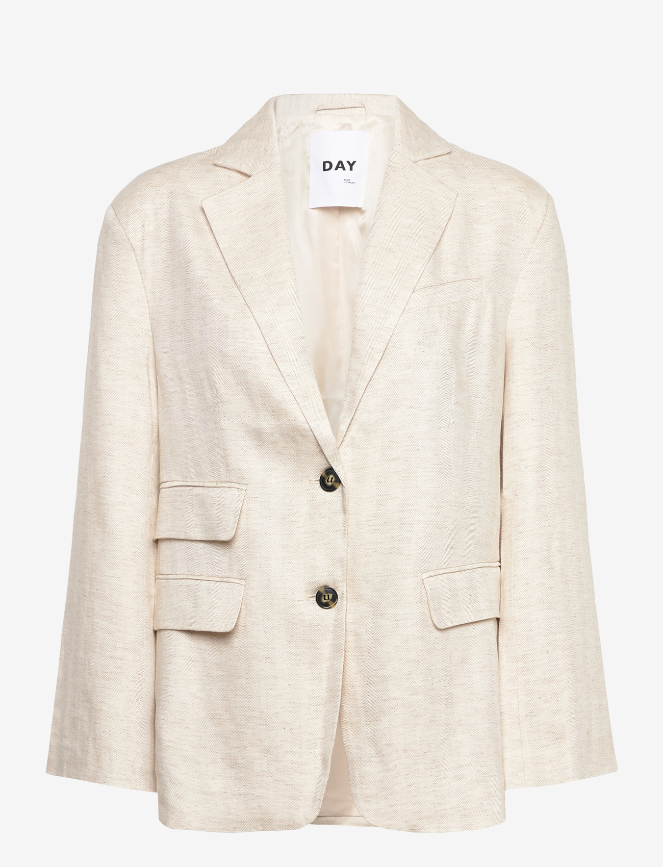 Day Birger et Mikkelsen - Morse - Summer Tweed - einreihige blazer - pistachio shell. - 1