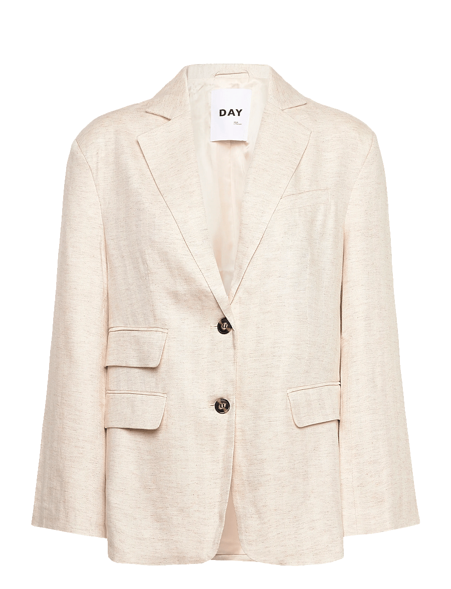 Day Birger et Mikkelsen - Morse - Summer Tweed - einreihige blazer - pistachio shell. - 1