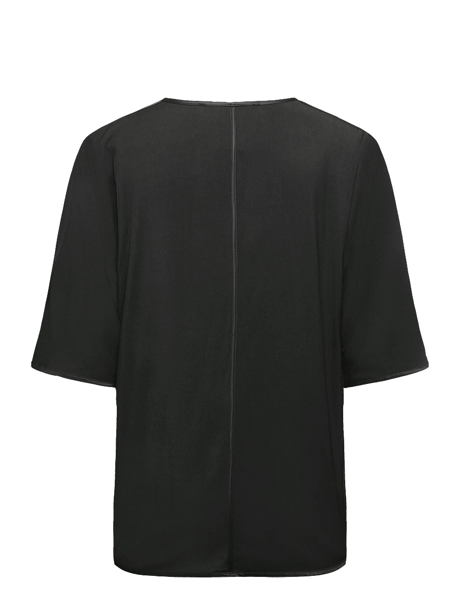 Day Birger et Mikkelsen - Rue - Light Modern Twill - lühikeste varrukatega pluusid - black - 2