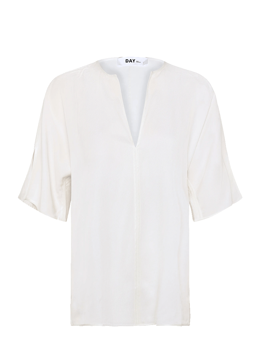 Day Birger et Mikkelsen - Rue - Light Modern Twill - kortærmede bluser - jet stream - 0