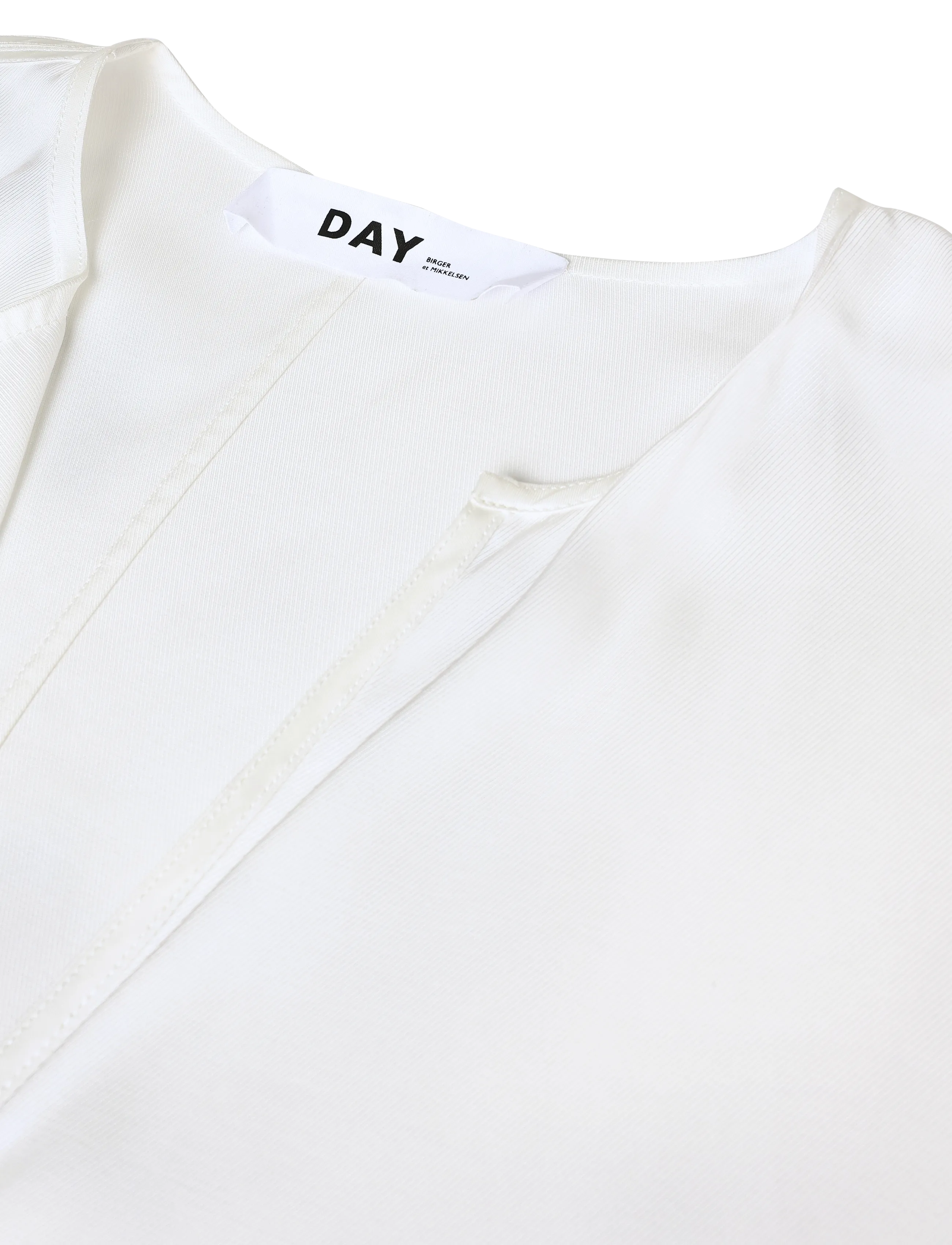Day Birger et Mikkelsen - Rue - Light Modern Twill - kurzämlige blusen - jet stream - 2