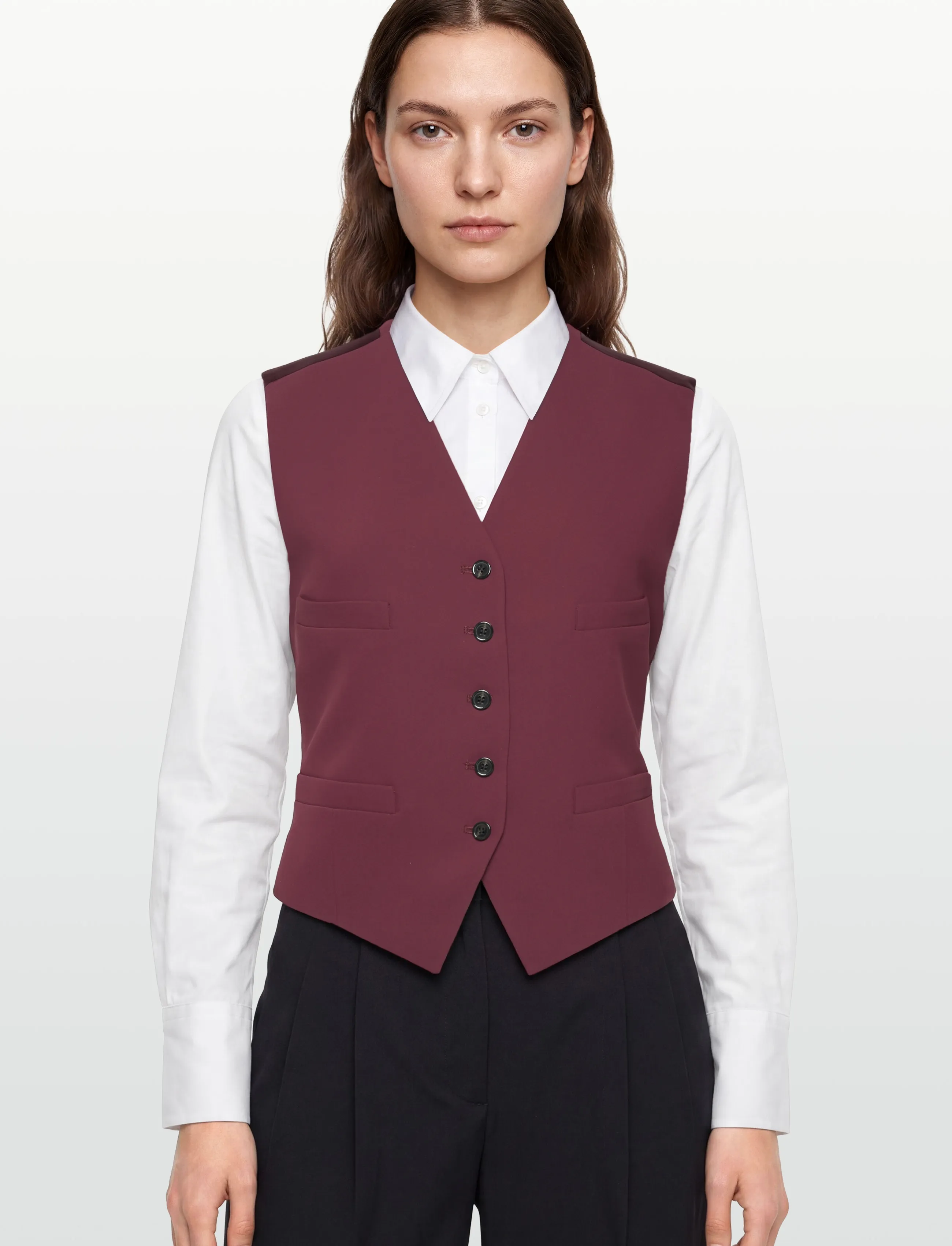 Day Birger et Mikkelsen - Rudy - Classic Gabardine Mix - vestid - tawny port - 3