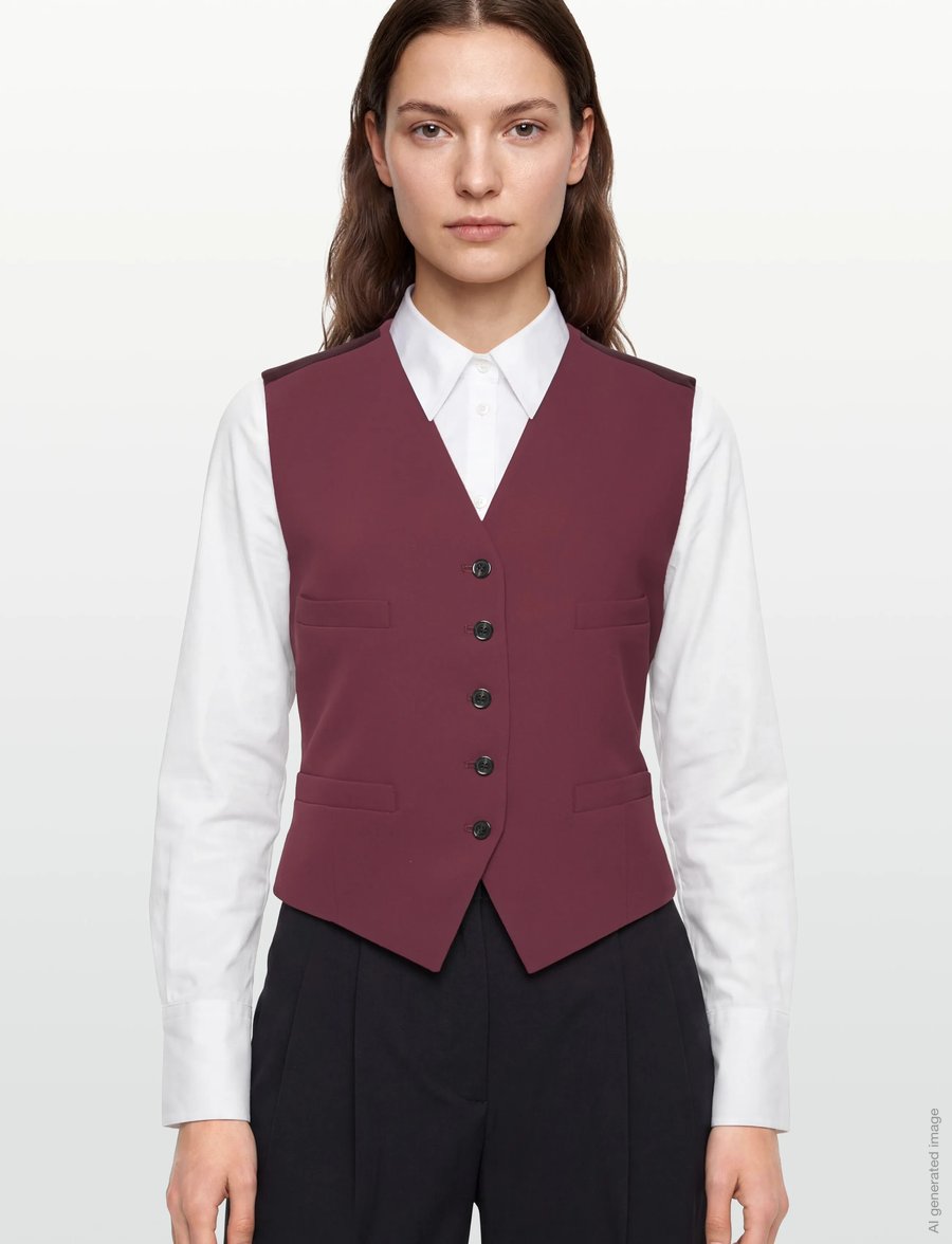 Day Birger et Mikkelsen - Rudy - Classic Gabardine Mix - modetrender - tawny port - 3