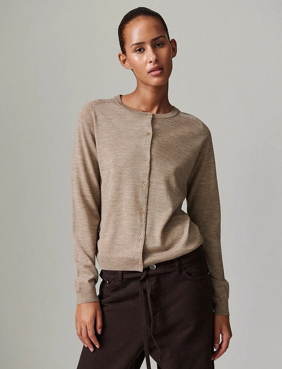 Day Birger et Mikkelsen - Luna - Daily Elements - susegamieji megztiniai - beige melange - 2