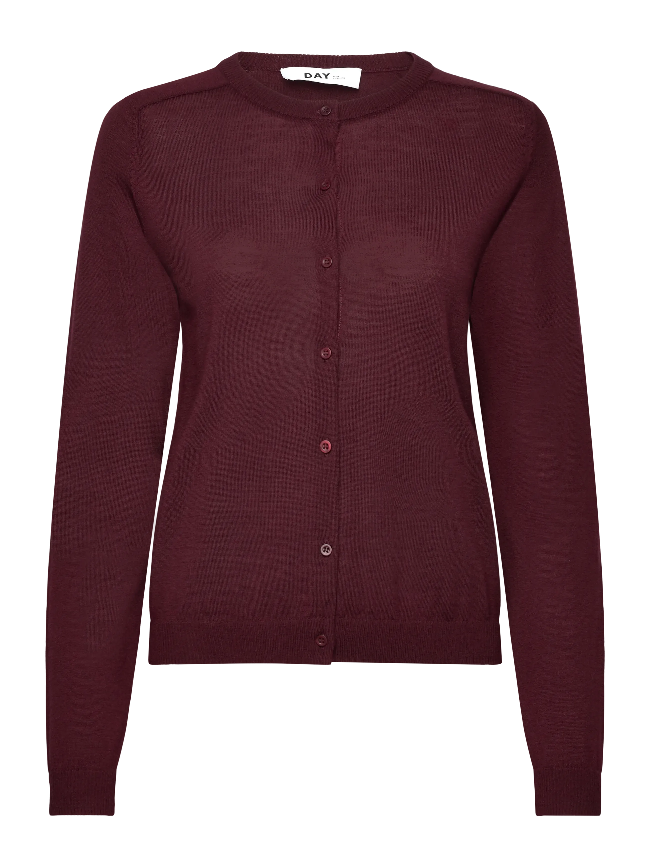 Day Birger et Mikkelsen Luna - Daily Elements - Cardigans - BITTER CHOCOLATE / brown