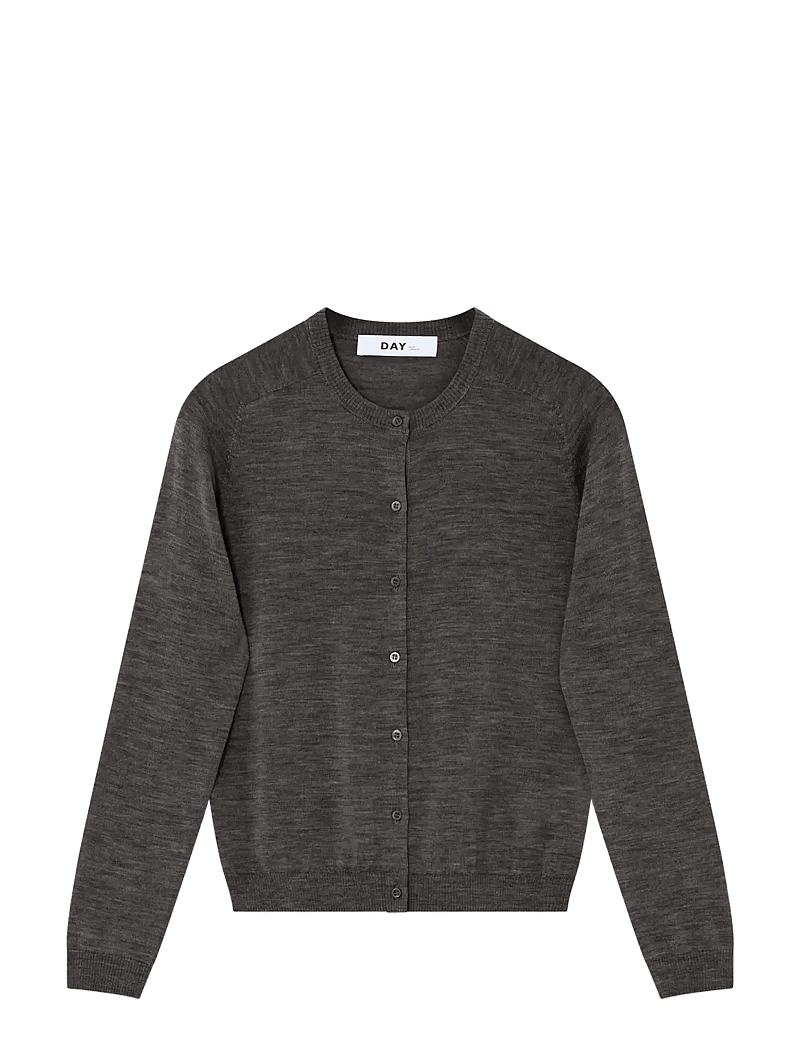 Day Birger et Mikkelsen - Luna - Daily Elements - cardigans - expresso melange - 1