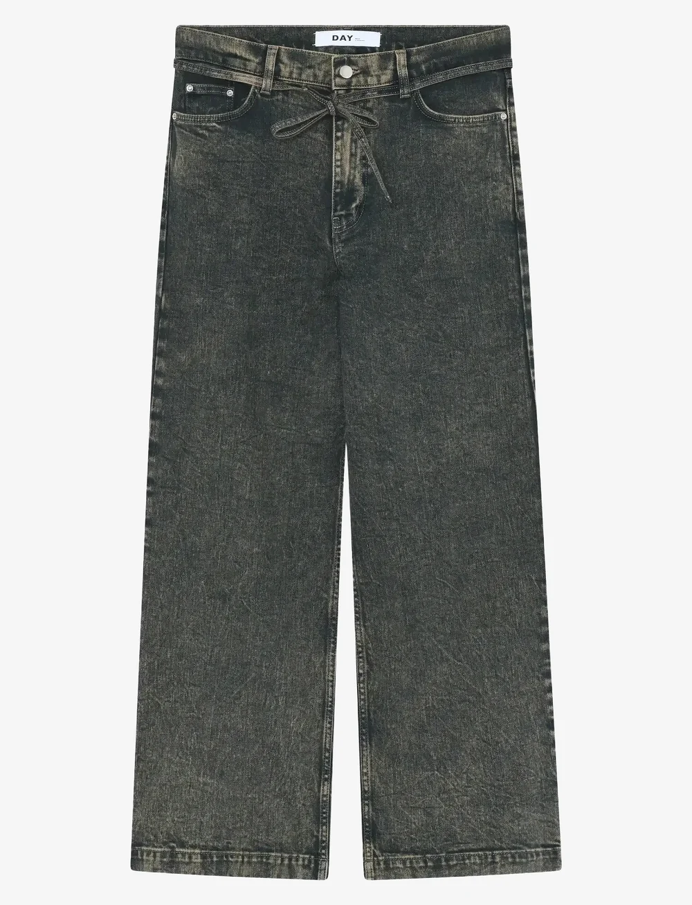 Day Birger et Mikkelsen - Elijah - Elm Overdye Denim - wide leg jeans - elmwood - 1