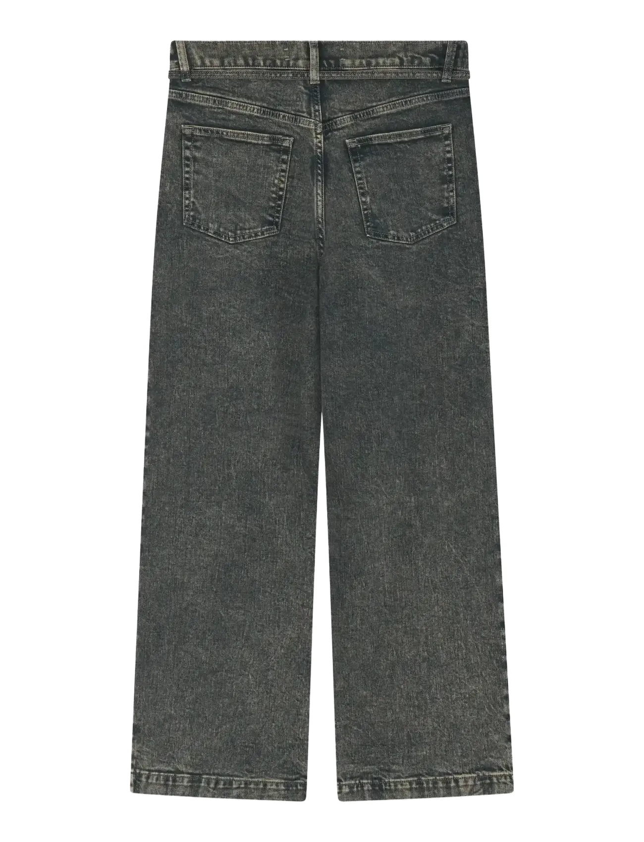 Day Birger et Mikkelsen - Elijah - Elm Overdye Denim - hosen mit weitem bein - elmwood - 2