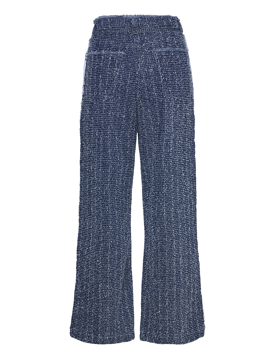 Day Birger et Mikkelsen - Elijah - Punch Denim - hosen mit weitem bein - peacoat - 2