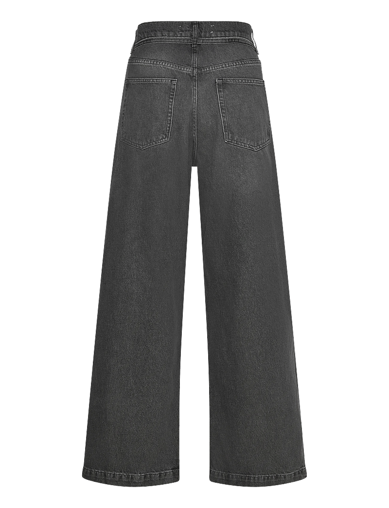 Day Birger et Mikkelsen - Elijah - Rigid Denim - hosen mit weitem bein - black - 2