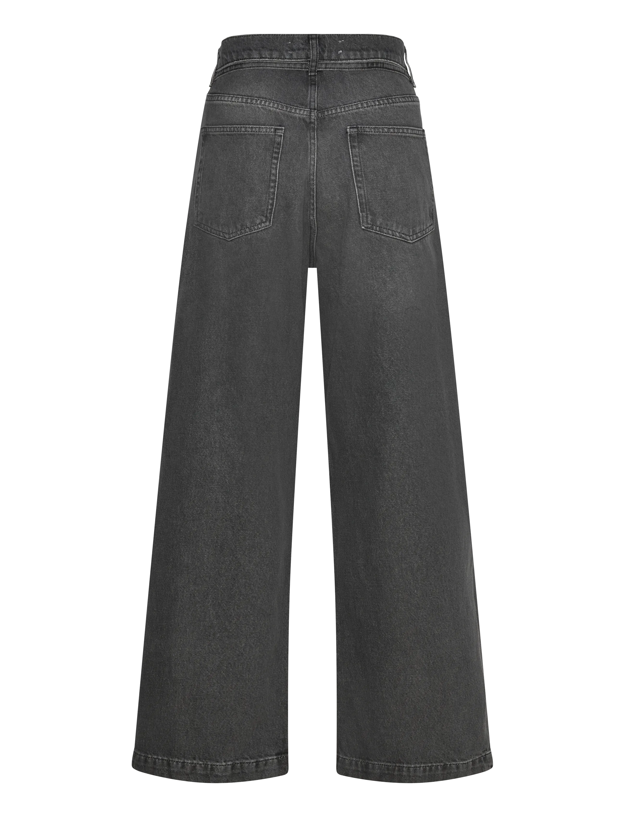Day Birger et Mikkelsen - Elijah - Rigid Denim - wide leg jeans - black - 2