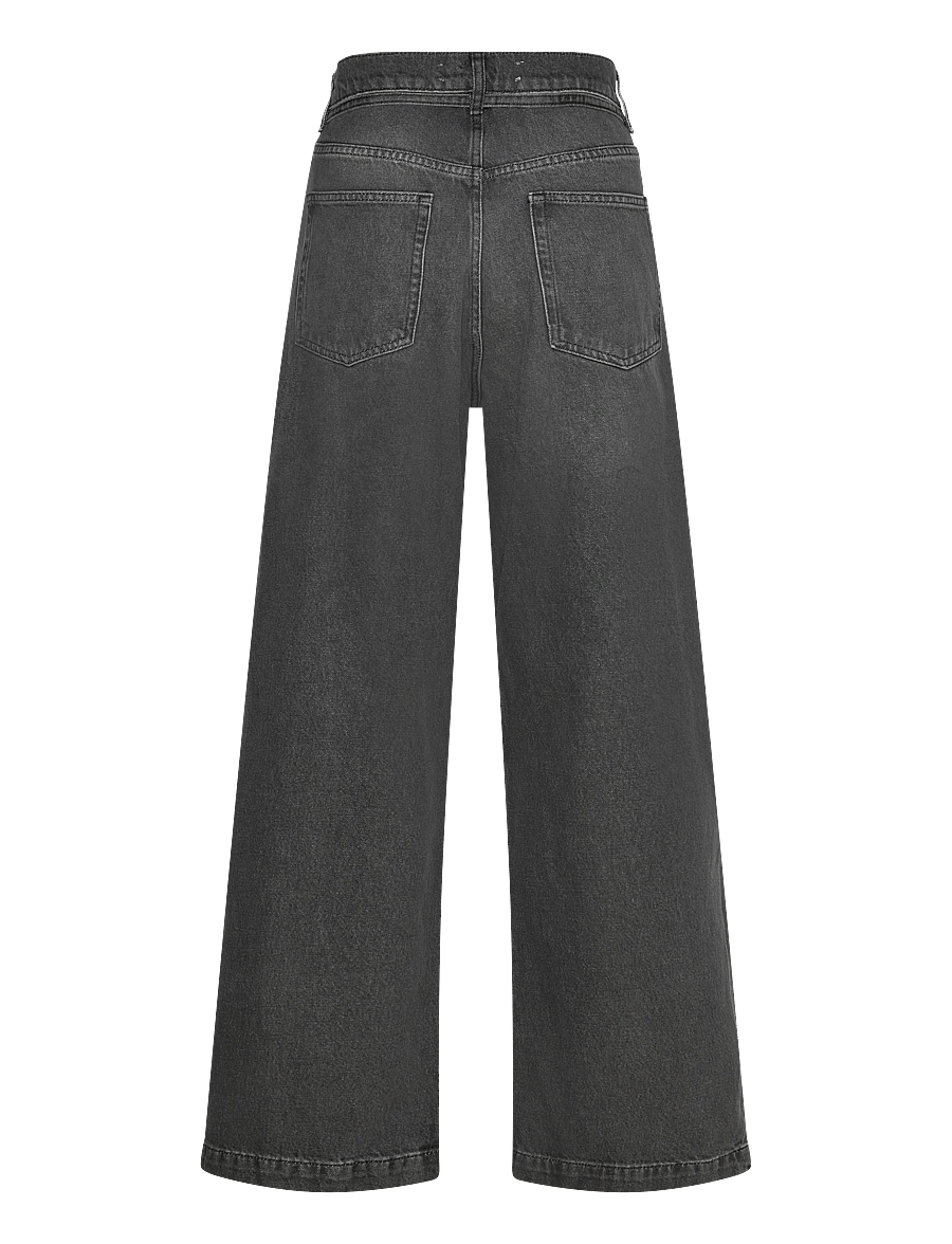 Day Birger et Mikkelsen - Elijah - Rigid Denim - jeans met wijde pijpen - black - 2