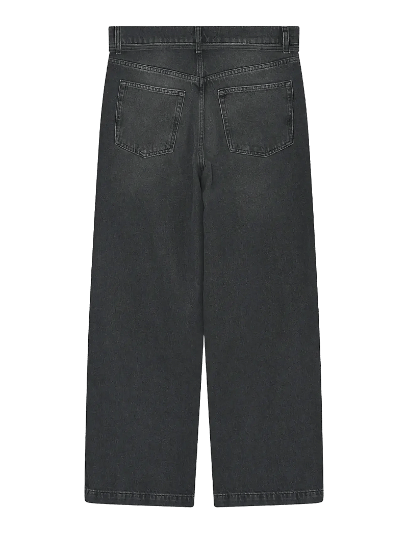 Day Birger et Mikkelsen - Elijah - Rigid Denim - hosen mit weitem bein - black - 3
