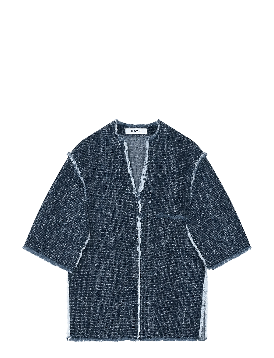 Day Birger et Mikkelsen - Katrin - Punch Denim - t-shirts - peacoat - 0