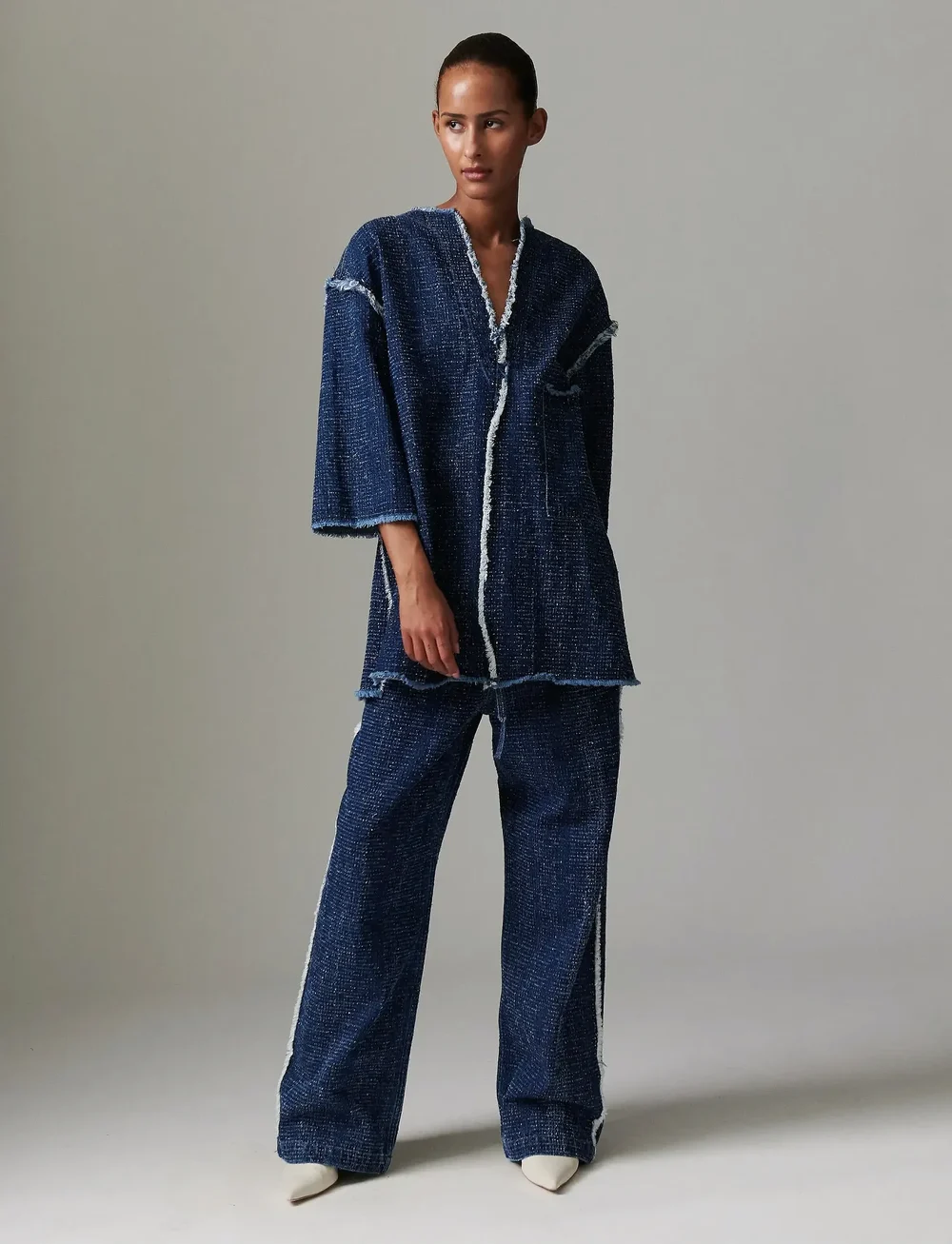 Day Birger et Mikkelsen - Katrin - Punch Denim - t-särgid - peacoat - 2