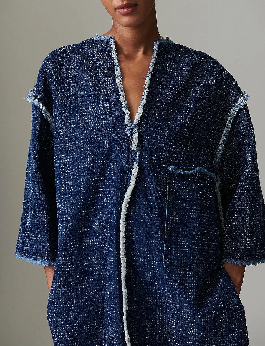 Day Birger et Mikkelsen - Katrin - Punch Denim - t-shirts - peacoat - 4