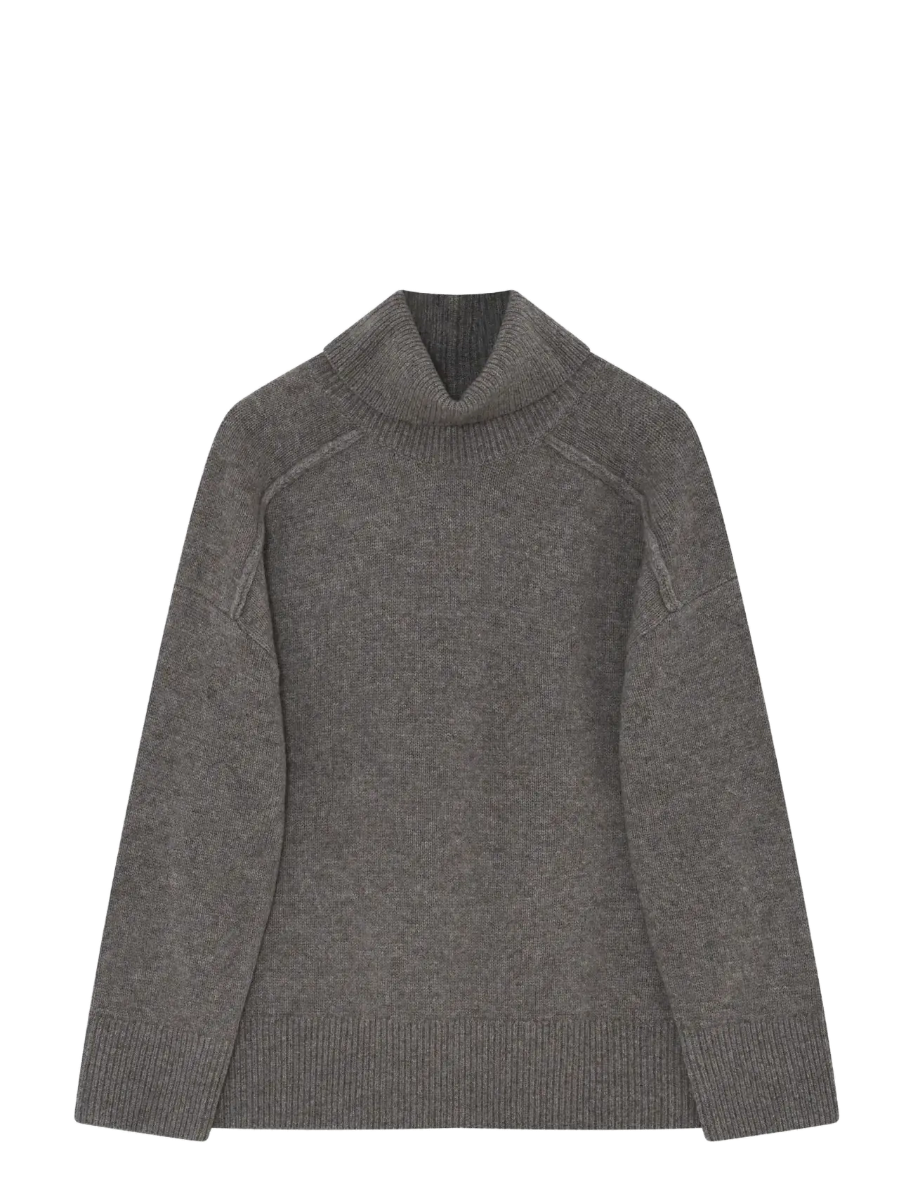 Day Birger et Mikkelsen Clarke - Soft lamb - Transitional Layering - CHOCOLATE CHIP MELANGE / grey