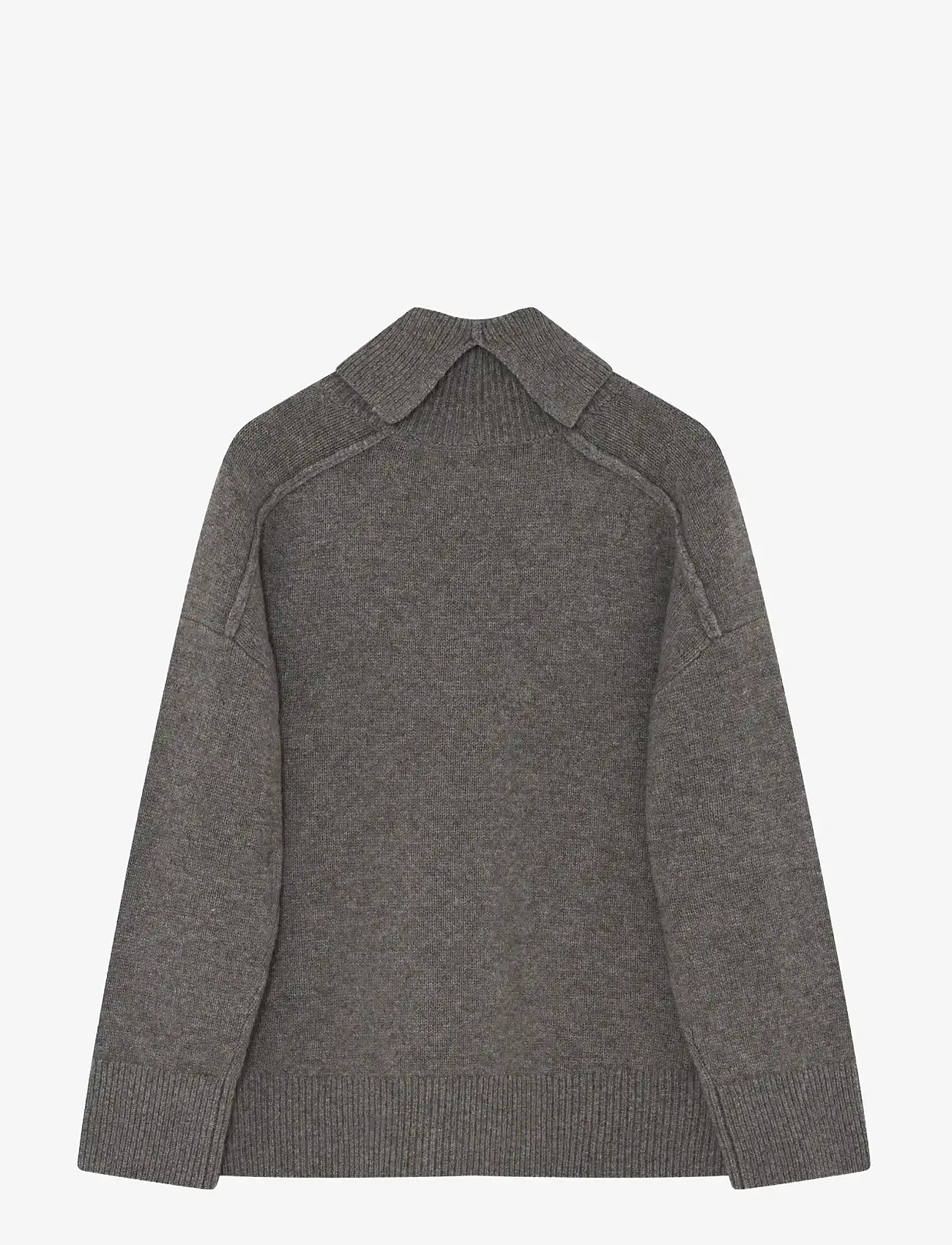 Day Birger et Mikkelsen - Clarke - Soft lamb - autumn clothing - chocolate chip melange - 1