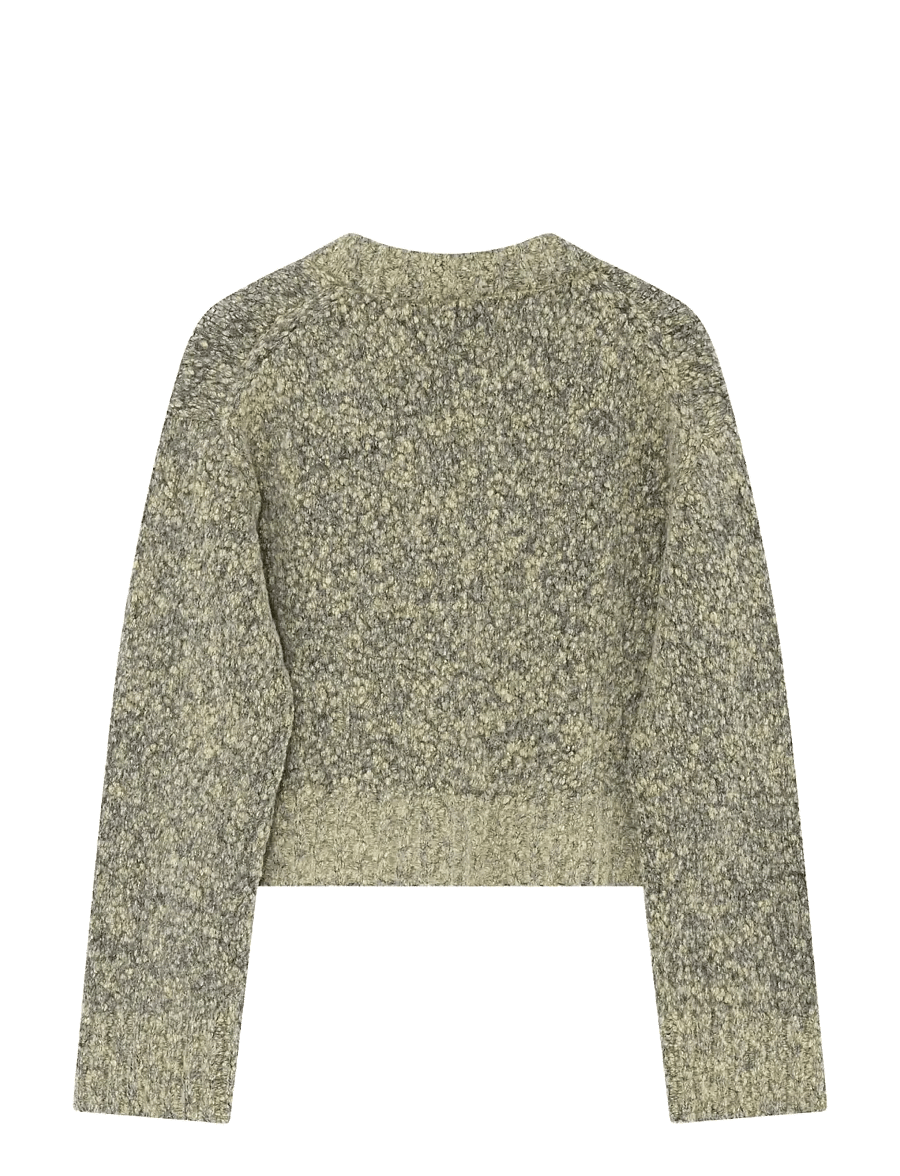 Day Birger et Mikkelsen - Conor - Winter melange - cardigans - capers melange - 2