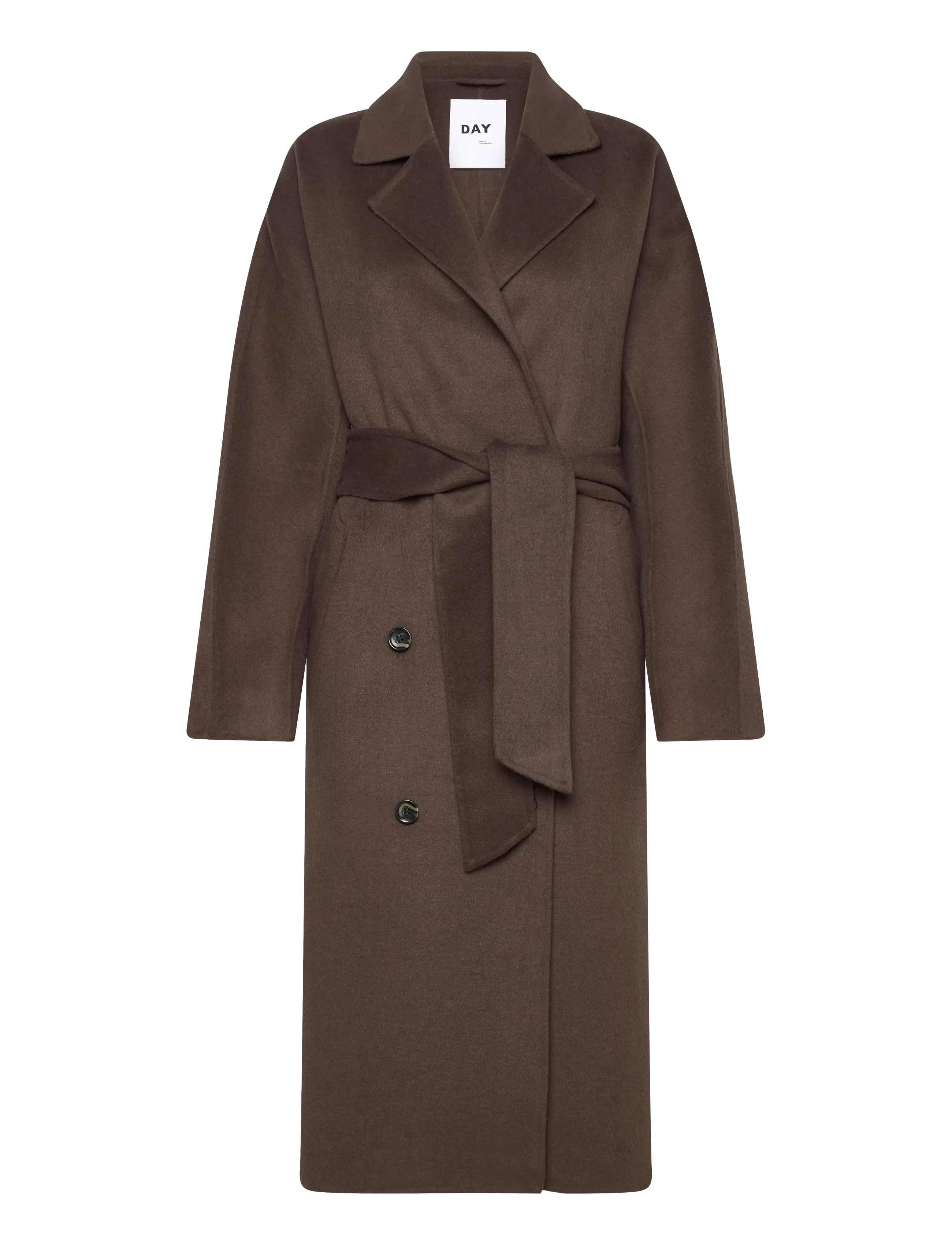 Day Birger et Mikkelsen Howard - Double Faced Wool - Day Birger et Mikkelsen - 190809. CHOCOLATE CHIP / brown