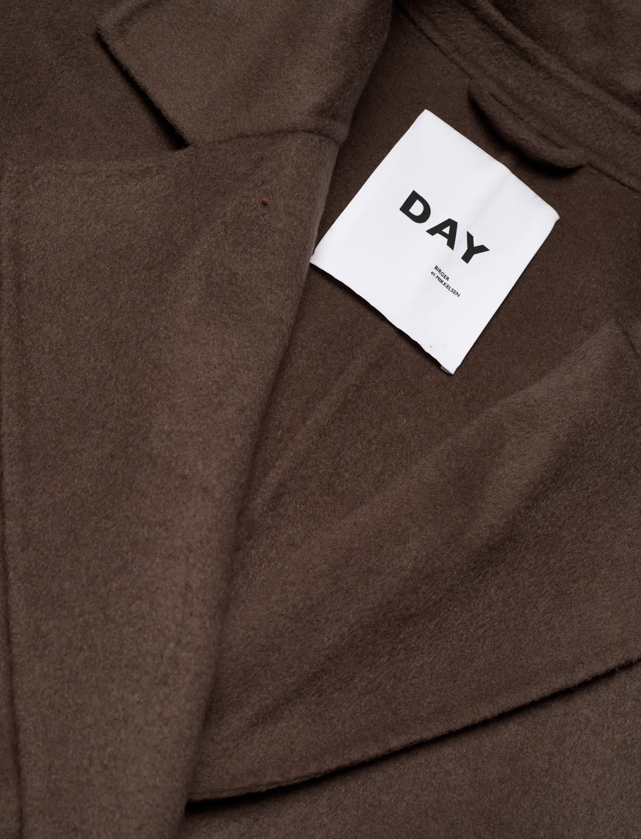Day Birger et Mikkelsen - Howard - Double Faced Wool - ytterkläder - 190809. chocolate chip - 2