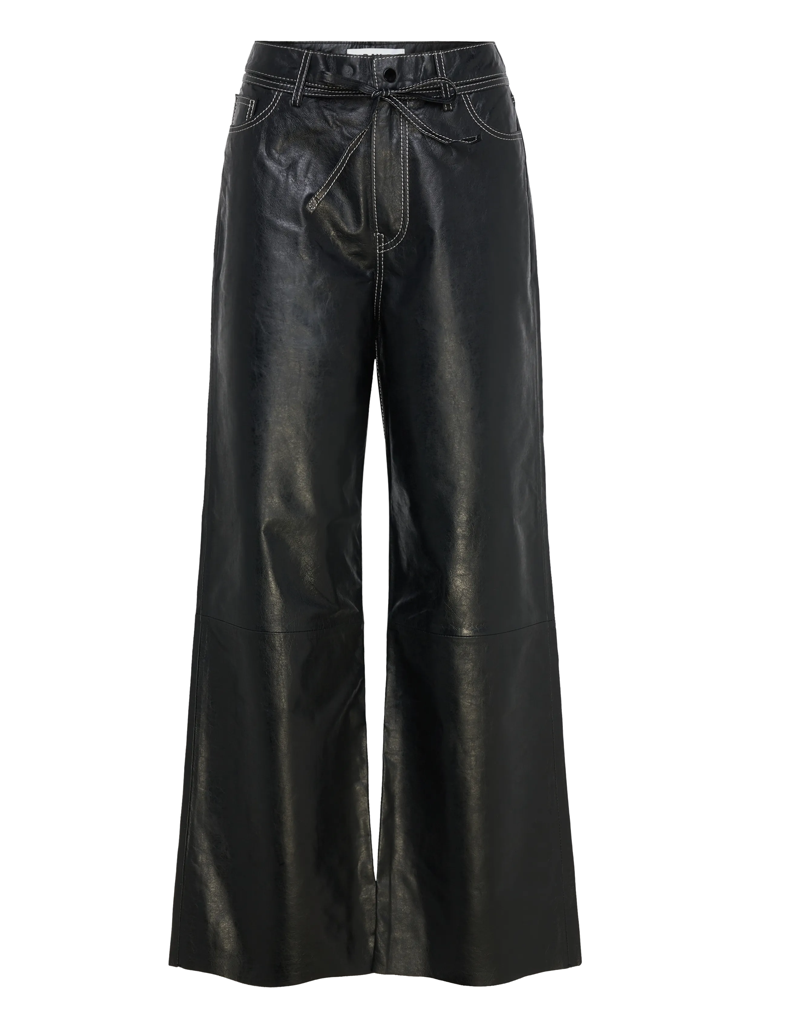 Day Birger et Mikkelsen Elijah - Polished Leather - Kleidung - BLACK / black