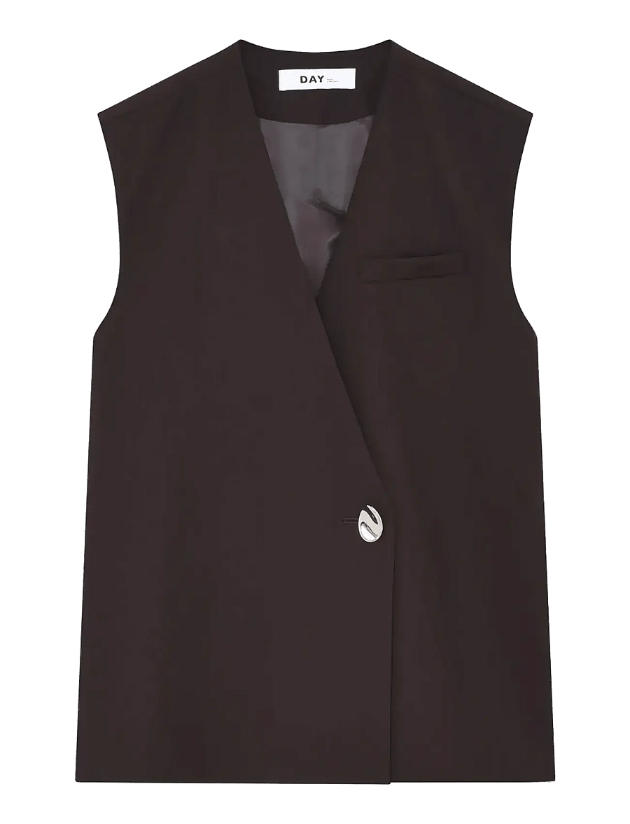 Day Birger et Mikkelsen - Francine - Classic Wool Blend - Ülikonna vestid - chocolate plum - 1