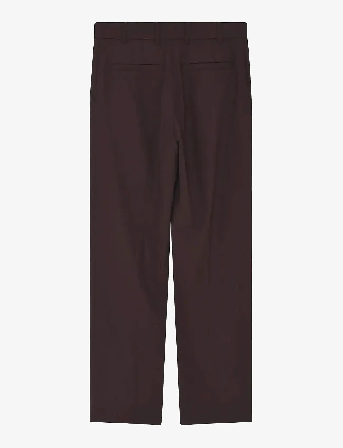 Day Birger et Mikkelsen - Liliane - Light Wool Blend - habitbukser - chocolate plum - 2