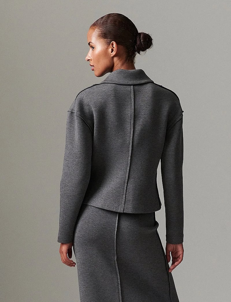 Day Birger et Mikkelsen - Morena - Scuba - cardigans - medium grey melange - 3