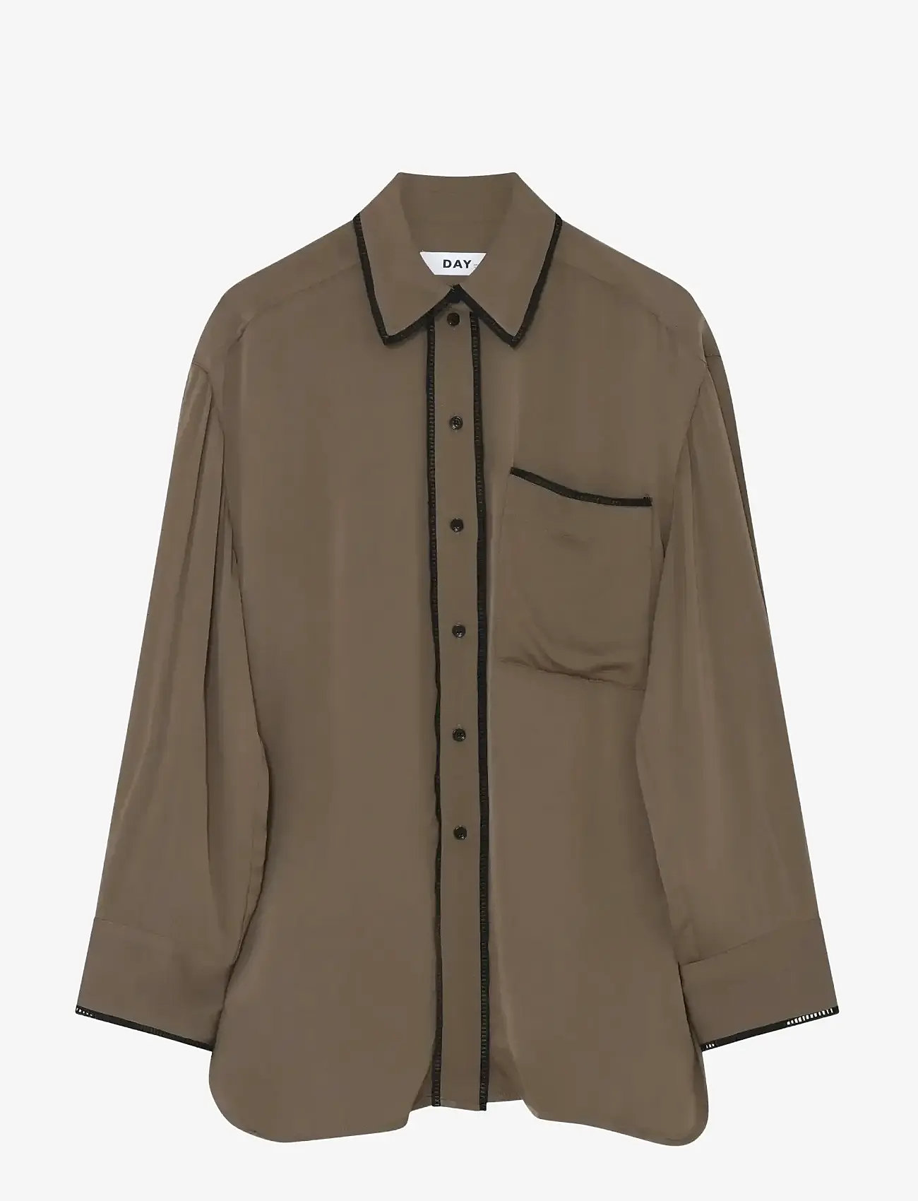 Day Birger et Mikkelsen - Olenna - Matte Crepe - teksasärgid - capers - 1