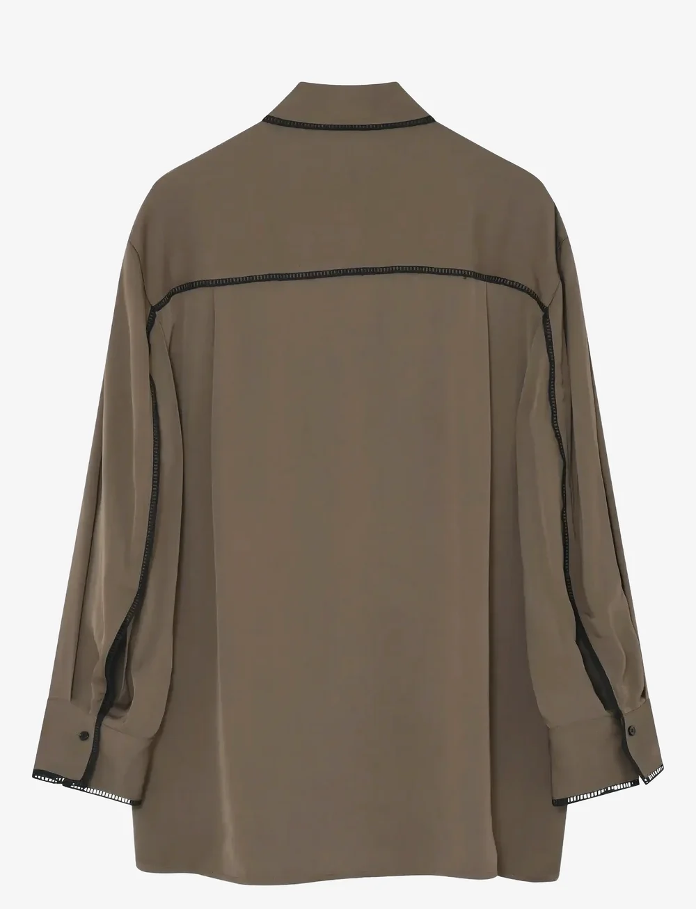 Day Birger et Mikkelsen - Olenna - Matte Crepe - jeanshemden - capers - 2